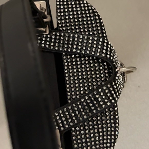 Black and Silver Studded Handbag - Picture 12 of 12